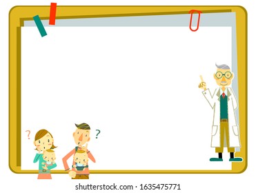 senior doctor and patients, Q&A