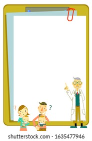 senior doctor and patients, Q&A