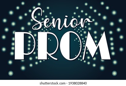 Senior Prom Spot Light Background