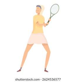 Senior woman enjoying a tennis match, showcasing the benefits of staying active and engaged in sports during retirement