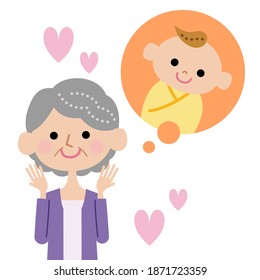 Senior women who want to have grandchildren