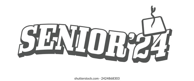 Senior Year 2024, Class of 2024 vector