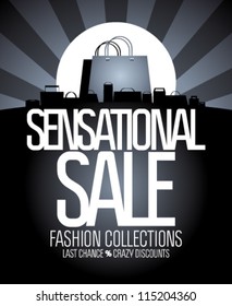 Sensational sale design template.