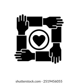 sense of belonging concept line icon. Simple element illustration. 
sense of belonging concept outline symbol design.