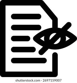 Informações Confidenciais, Conteúdo Confidenciais, Ícone De Estrutura De Tópicos Confidenciais