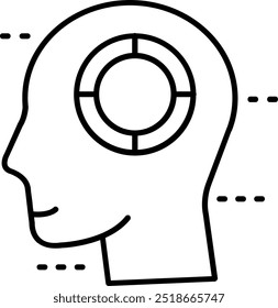 Sensitivity Line vector Icon Design