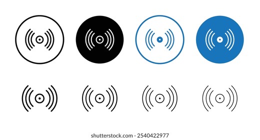 Icono de sensor Ilustración de diseño de arte
