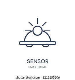 Sensor icon. Sensor linear symbol design from Smarthome collection. Simple outline element vector illustration on white background.