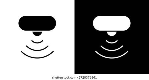 Símbolo de icono de sensor para App y Branding.