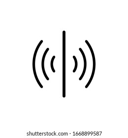 Sensor Icon Symbol Simple Design