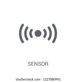 Sensor icon. Trendy Sensor logo concept on white background from Smarthome collection. Suitable for use on web apps, mobile apps and print media.