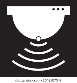 Icono del sensor. Concepto de logotipo de Sensor de moda sobre fondo blanco de colección smarthome. Adecuado para su uso en App de Web, App móviles y medios impresos. 