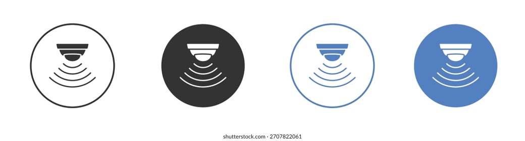 Ilustração de arte vetorial de ícone de sensor. para conceitos móveis e designs da Web