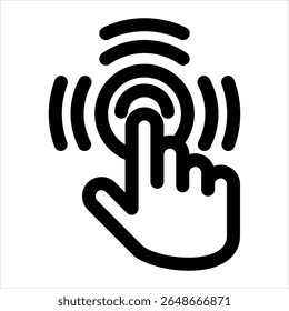 sensor icon vector illustration on white background