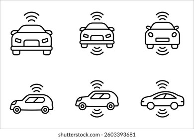 Sensor icon vector isolated on white background for your web and mobile app design.