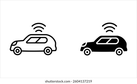 Sensor icon vector isolated on white background for your web and mobile app design.