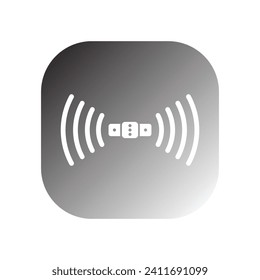 Vektorgrafik-Logo-Design des Sensors