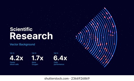 Sensor Lines Effect. Radar Sonar or Signal Sound Scanner. Wireless Technology Digital Radar Radial Waves for Motion Detection. Wi-Fi Connection and Radio Signal Concept. Vector Tech Illustration.