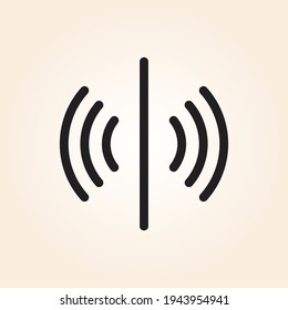 sensor vector icon design for multiple use 