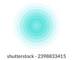 Sensor Wave or Lasor Scan or Radar Signal. Vector Illustration. 