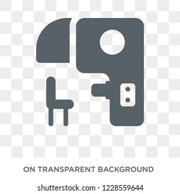Sensorama icon. Trendy flat vector Sensorama icon on transparent background from Artificial Intelligence, Future Technology collection. 