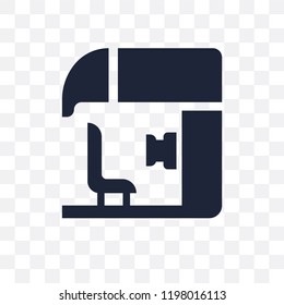 Sensorama transparent icon. Sensorama symbol design from Artificial Intellegence collection.