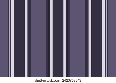 Sensual fabric texture vector, royal vertical pattern textile. Folk seamless background stripe lines in dark and white colors.
