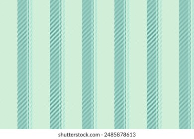 Sensual seamless stripe vector, christmas card pattern background fabric. Tradition texture lines textile vertical in light and teal colors palette.