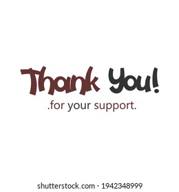 1,163 Thanks your support Images, Stock Photos & Vectors | Shutterstock