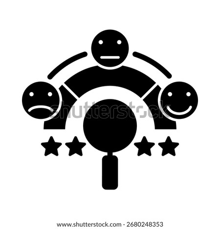 Sentiment analysis, Emotion detection, Opinion mining, Text sentiment classification, NLP models, and Consumer feedback analysis. Flat Vector illustration.