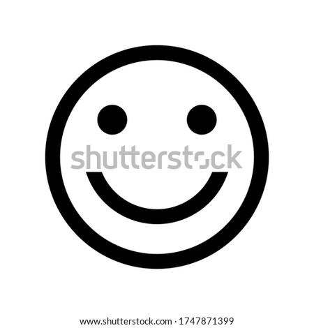 Sentiment icon vector illustration isolated on white background.