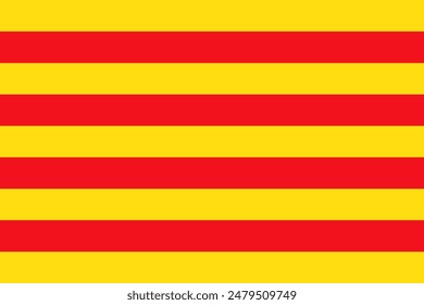 Senyera - Flag of Catalonia.