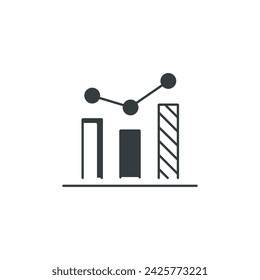 Seo Analis icon, vector illustration