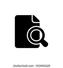 SEO Audit Icon In Vector. Logotype