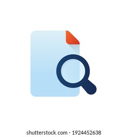 SEO Audit Icon In Vector. Logotype