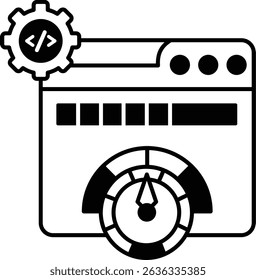   SEO Audit  illustration with isolated background