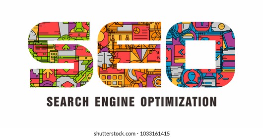 SEO Banner Vector