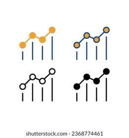 botón de referencia SEO en el proceso de administración de negocios para sitio web o aplicación móvil. Comparar calidad para mejorar. Icono de referencia. Ilustración vectorial. Diseño en fondo blanco. EPS10