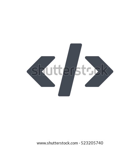 Seo Business Glyph Solid Icon Vector HTML Meta Tags silhouette