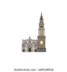 Seo Cathedral in Zaragoza city Spain