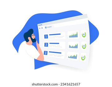 SEO Competitor Analysis - understanding market. Conduct thorough research and seo competitive analyze competitors backlinks, content quality and seo keyword usage in search results