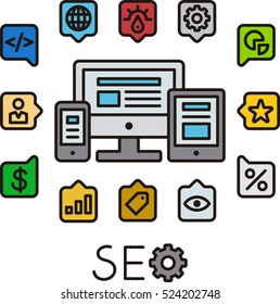 SEO component infographic 