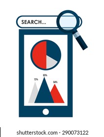 seo concept design, vector illustration eps10 graphic 