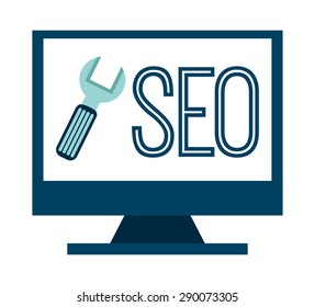 seo concept design, vector illustration eps10 graphic 