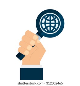 seo concept design, vector illustration eps10 graphic 