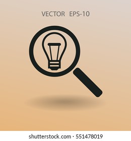 SEO concept icon. vector illustration