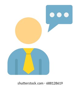 Seo Consulting flat icon, seo and development, support sign vector graphics, a colorful solid pattern on a white background, eps 10.