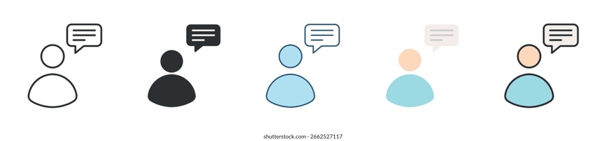 SEO Consulting Icon Set Multiple Style Collection