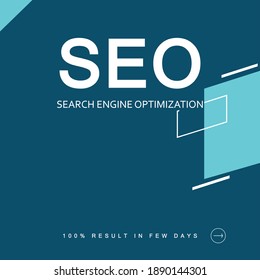 SEO COVER DESIGN TEMPLATE- SEO COVER 2021 - SEO SQUARE BANNER DESIGN 2021