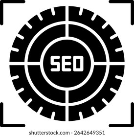 Seo Creativo Nuevos Iconos Diseño Diseño de Vector